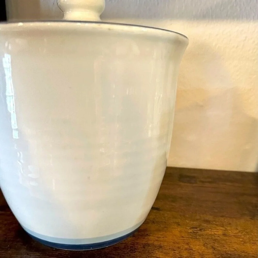 Pfaltzgraff Canister Storage Jar Lid‎ Rustic Farmhouse Kitchen Decor